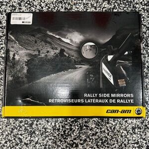 Can am rally side mirrors for side by side